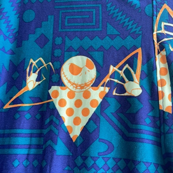 LuLaRoe Legging The nightmare before Christmas Jack one size (fit M) stretchy - Picture 4 of 5